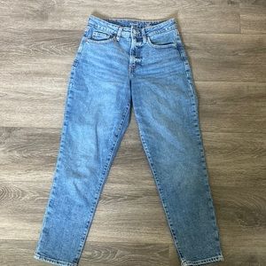 Old Navy, High Waisted, Straight Jean, size 4